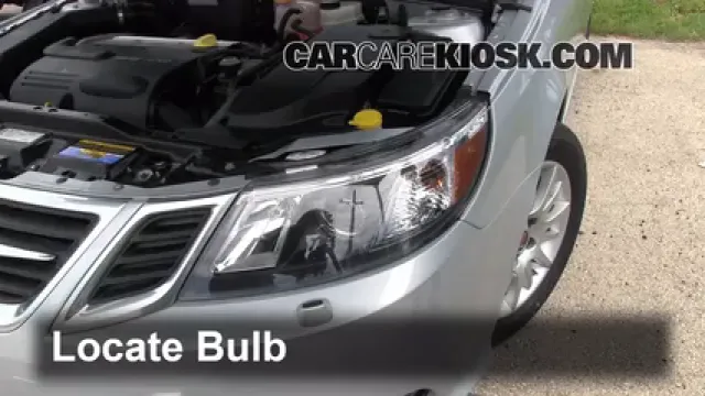 2010 Saab 9-3 2.0T 2.0L 4 Cyl. Turbo Sedan Luces Faro delantero (reemplazar foco)